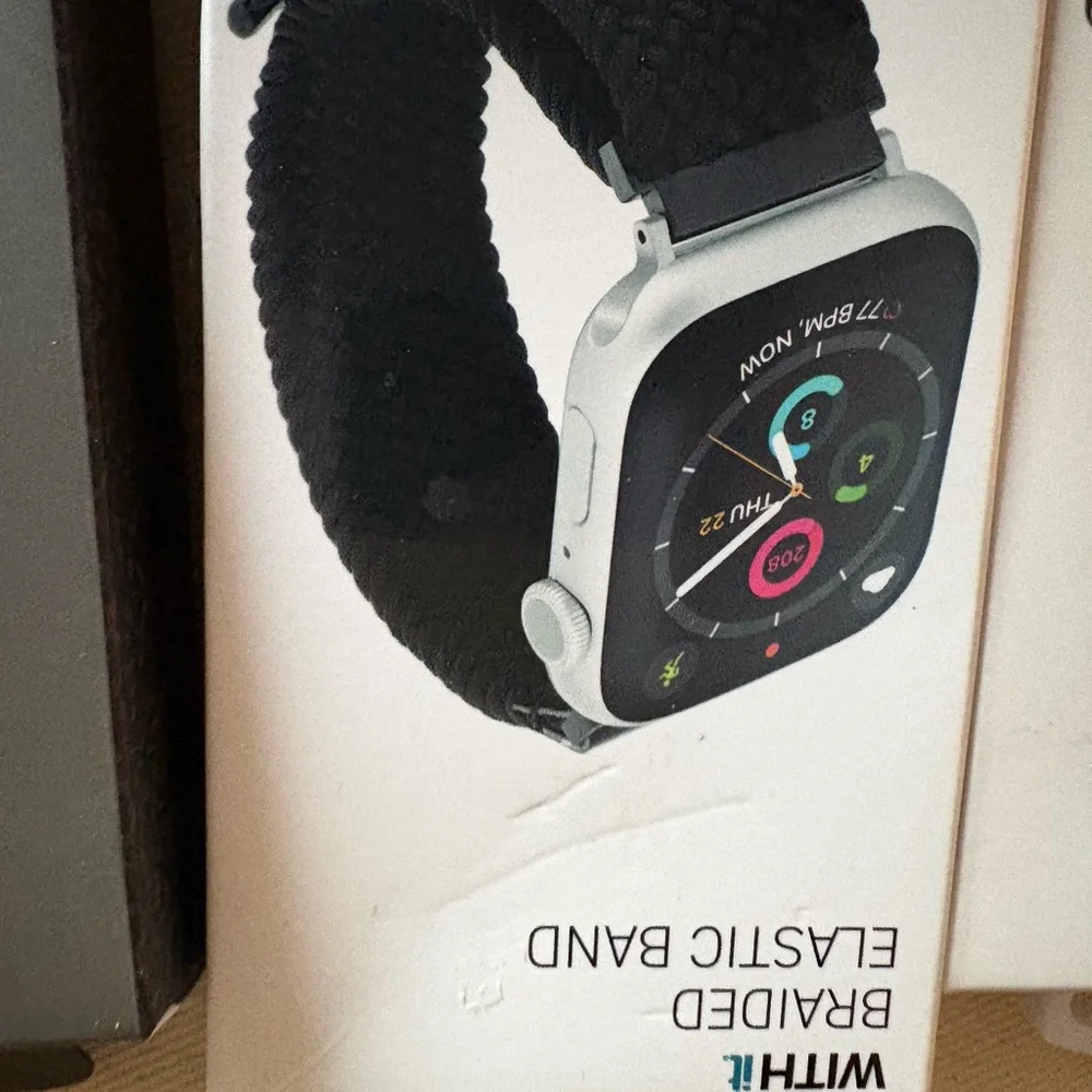 Black Watch Band for Apple Watch